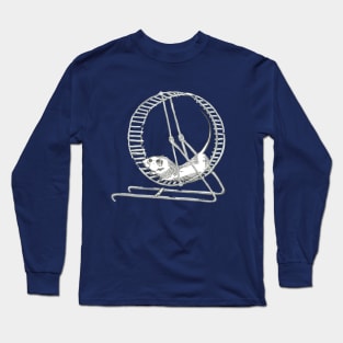 Rat in his wheel Long Sleeve T-Shirt